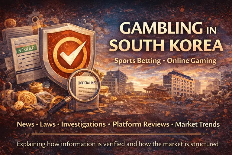 Gambling in South Korea: verified news, laws, investigations, platform reviews and market trends