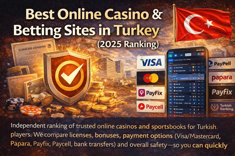 Best online casino and betting sites in Turkey (2025 ranking) — bonuses, payments and safety criteria